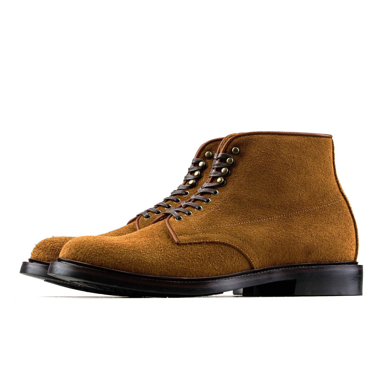 Plain Toe Boot - luosjiet®boots - Yellow Brown Oiled Cowhide Reverse