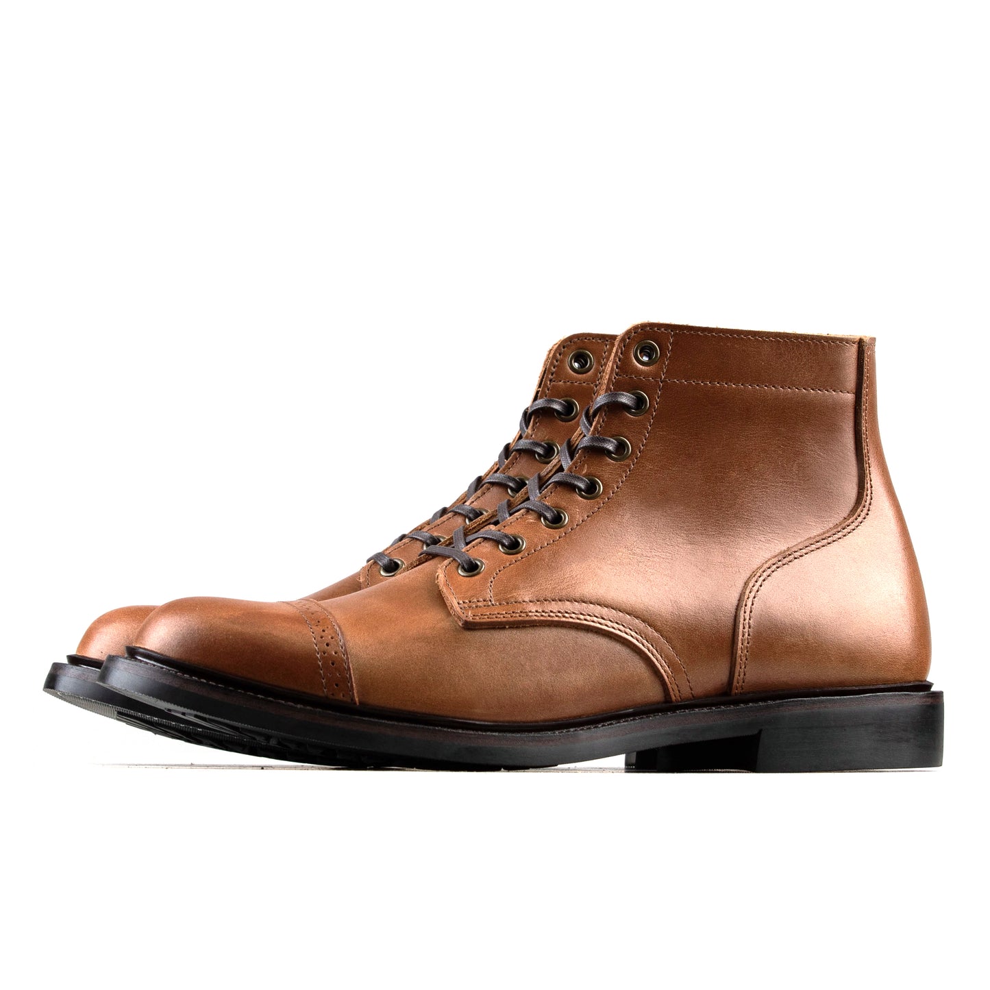 CapToe Service Boot - luosjiet®boots -  Tan Refresh Waxy