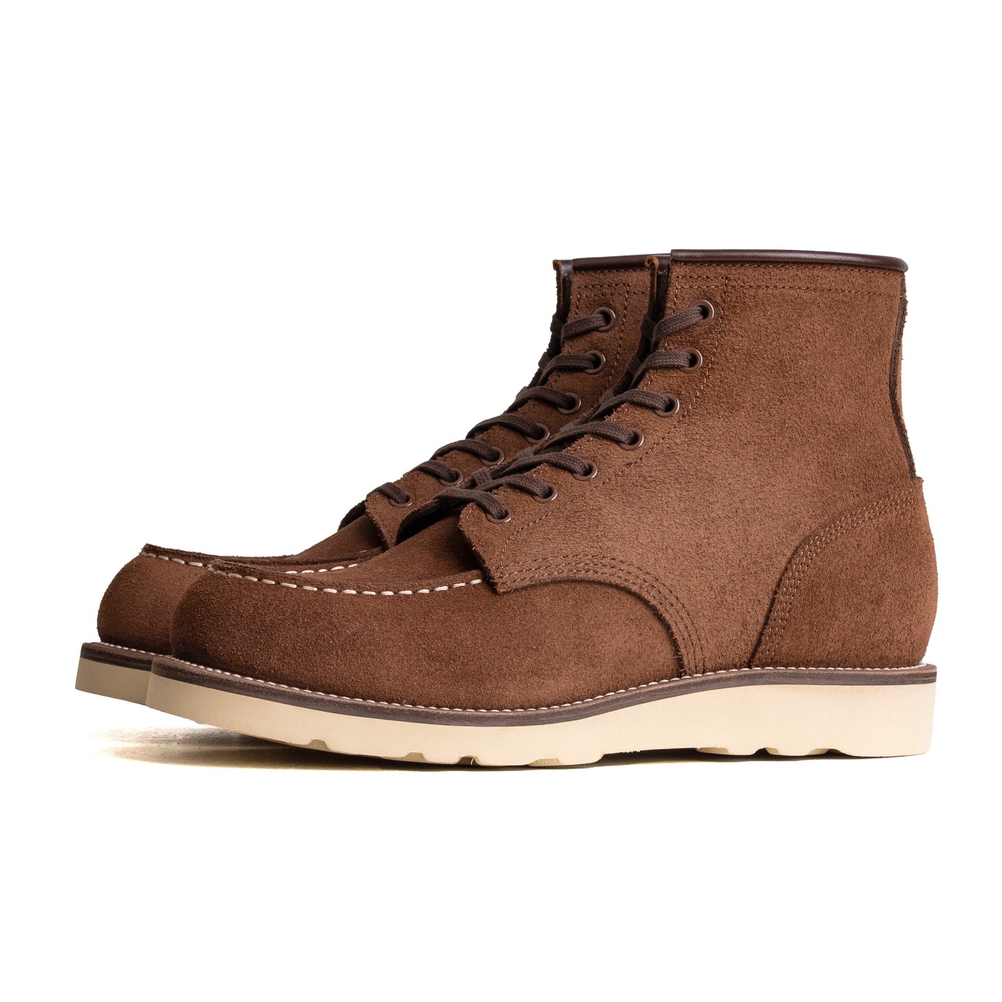 City MocToe Boot -luosjiet®boots - Brown Oiled Nubuck Reverse(German)