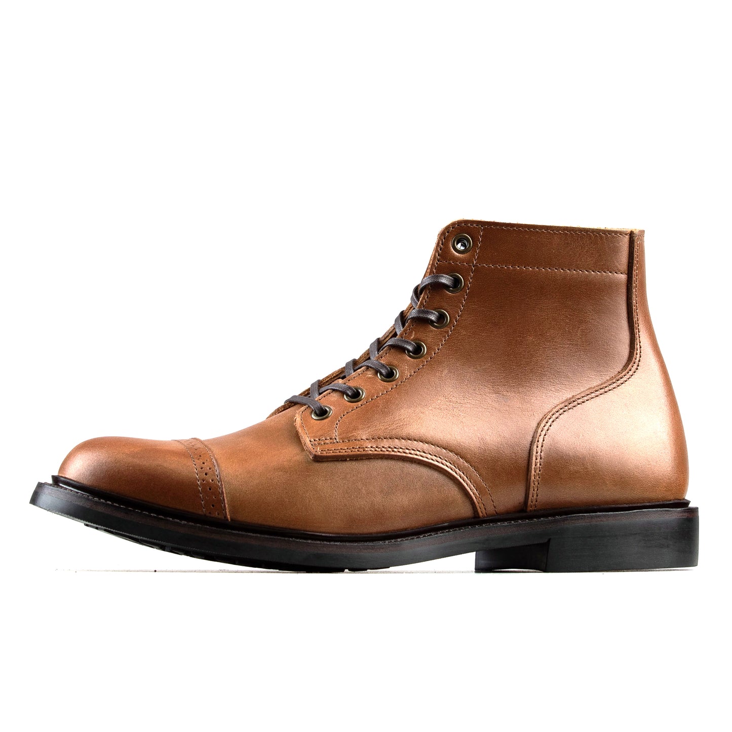 CapToe Service Boot - luosjiet®boots -  Tan Refresh Waxy