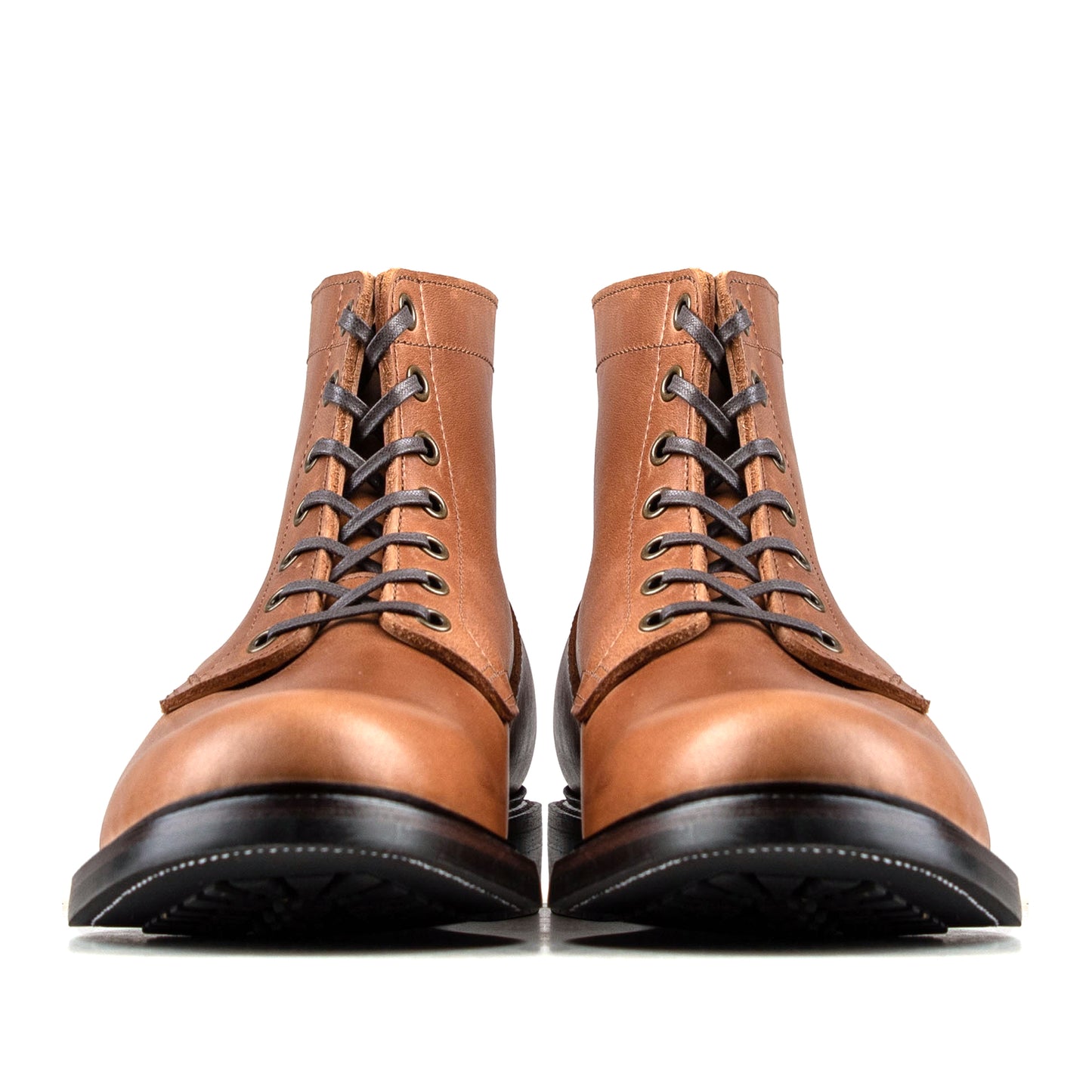 Plain Service Boot - luosjiet®boots -  Tan Refresh Waxy