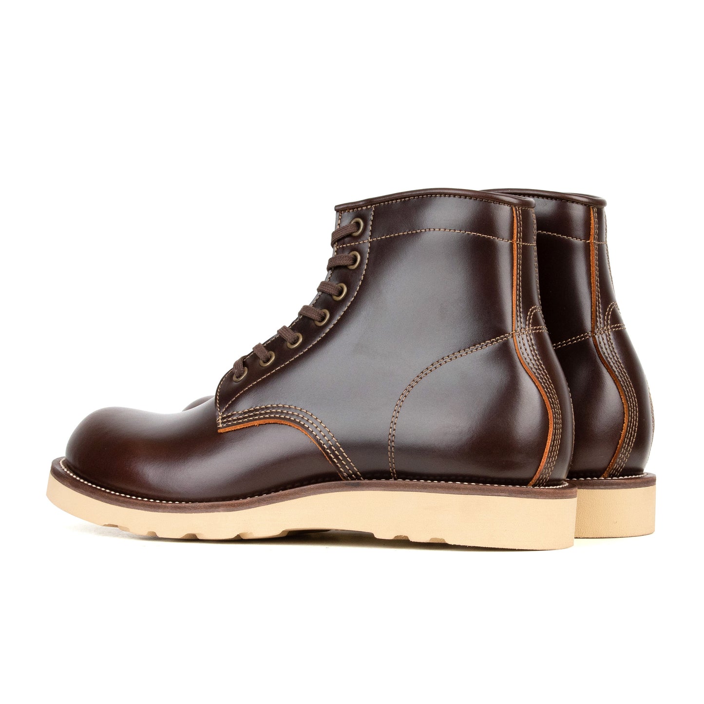 City Railway Boot -luosjiet®boots - Brown TeaCore OTA Cowhide