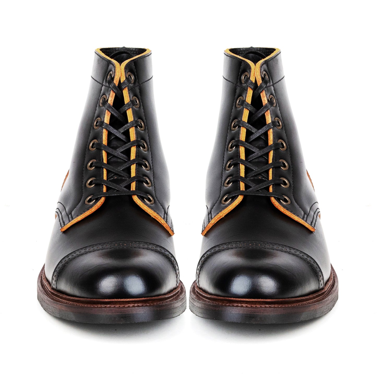 Captoe Service Boot - luosjiet®boots -  Black TeaCore OTA Cowhide