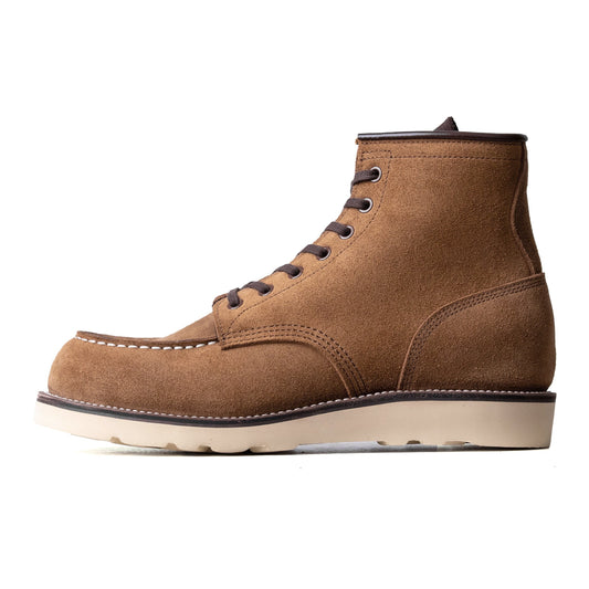 City MocToe Boot -luosjiet®boots - Tan Oiled Nubuck Reverse(German)