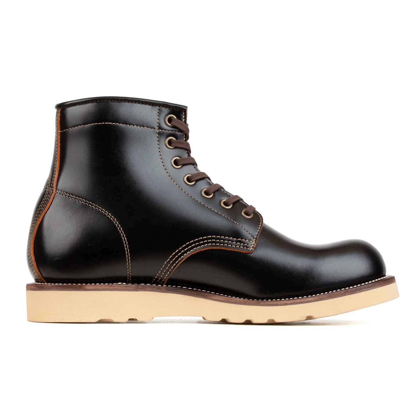 City Railway Boot -luosjiet®boots - Black TeaCore OTA Cowhide