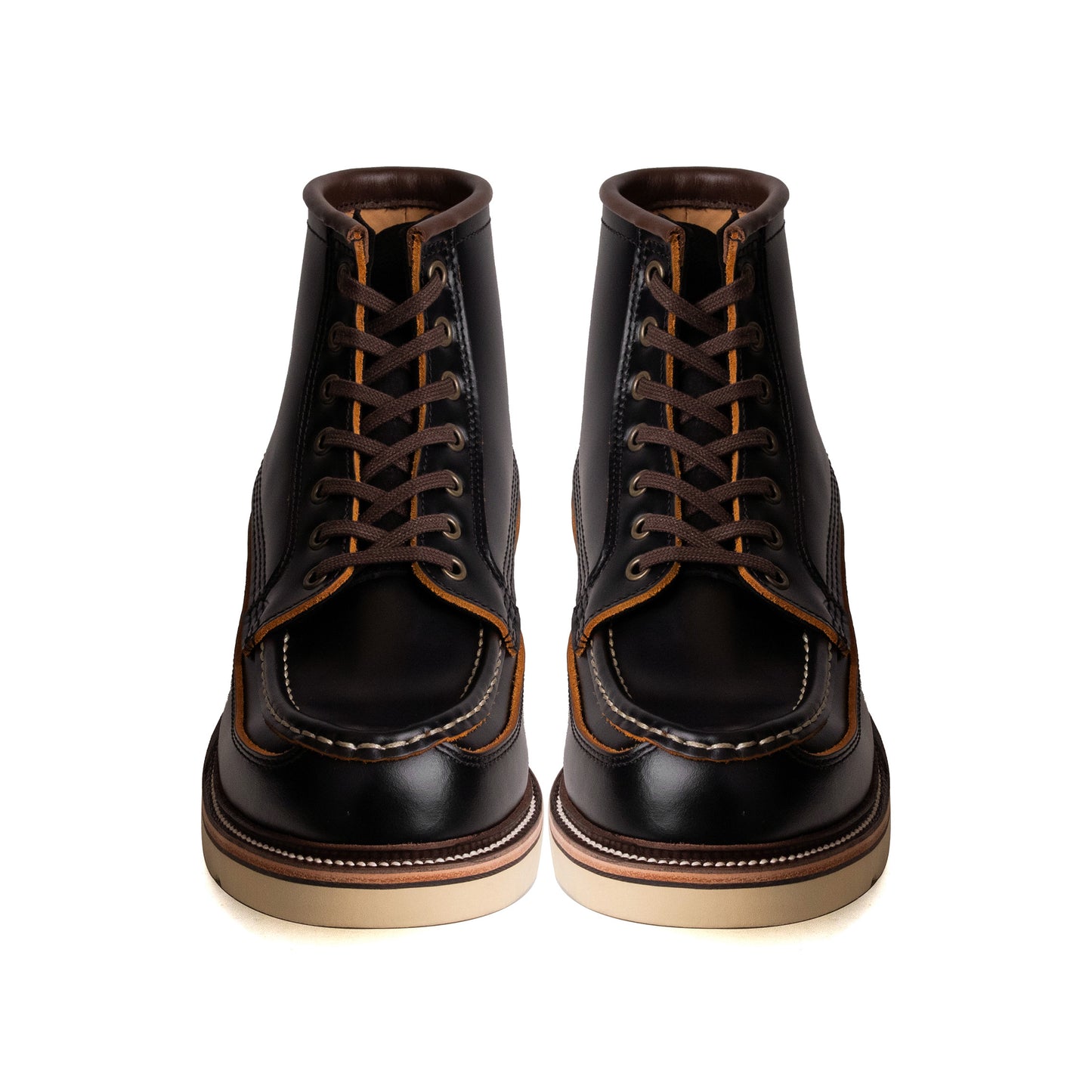 Rural MocToe Boot -luosjiet®boots - Black TeaCore OTA Cowhide