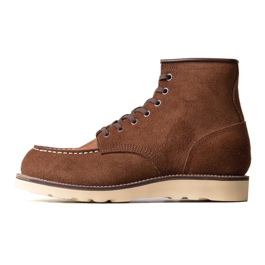 City MocToe Boot -luosjiet®boots - Brown Oiled Nubuck Reverse(German)