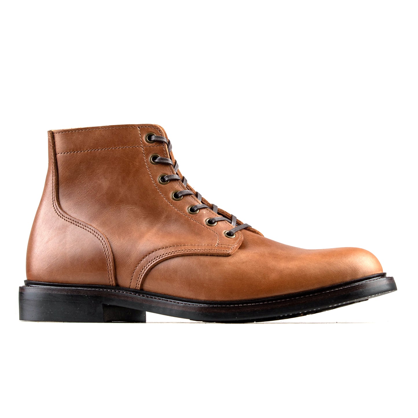 Plain Service Boot - luosjiet®boots -  Tan Refresh Waxy