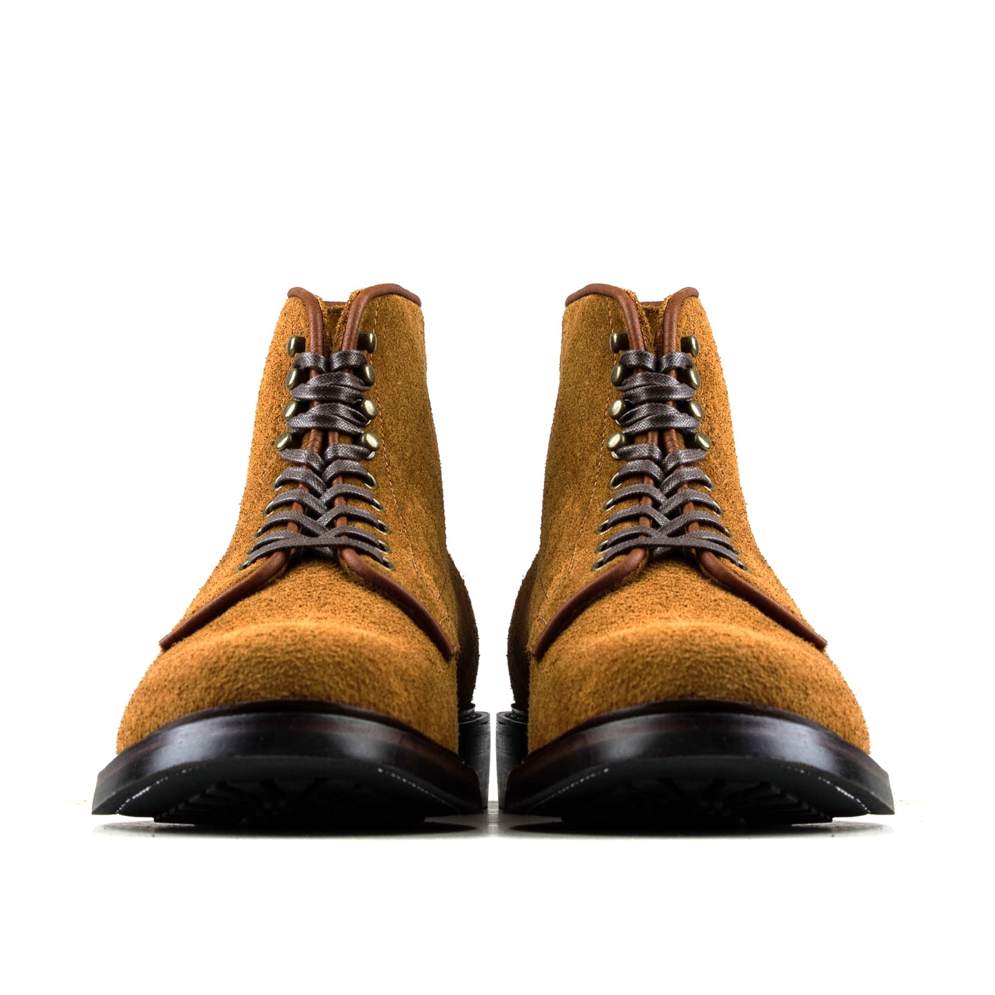 Plain Toe Boot - luosjiet®boots - Yellow Brown Oiled Cowhide Reverse