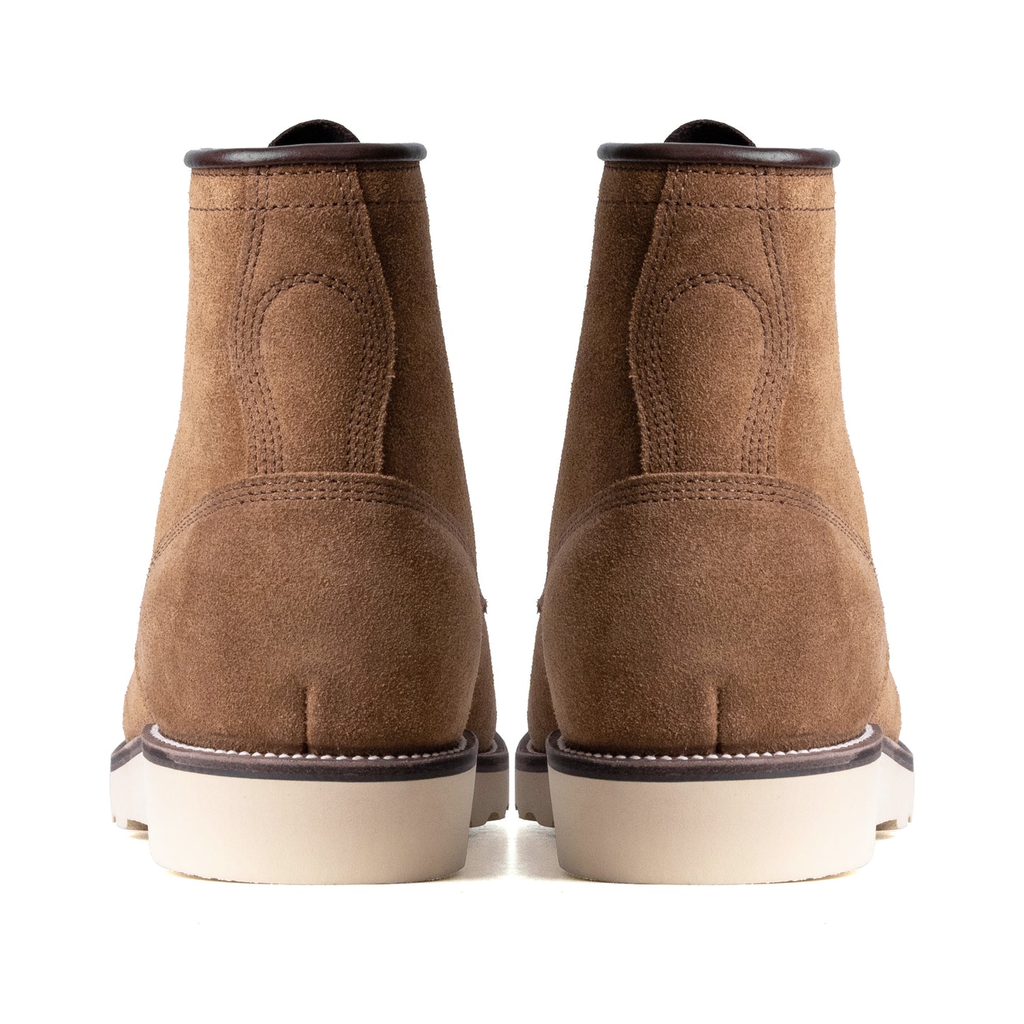 City MocToe Boot -luosjiet®boots - Tan Oiled Nubuck Reverse(German)