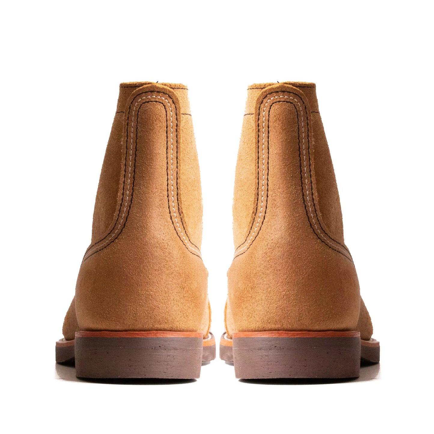 Classic Paratroop Boots - luosjiet®boots -  Yellow Brown Grain Cowhide Reverse