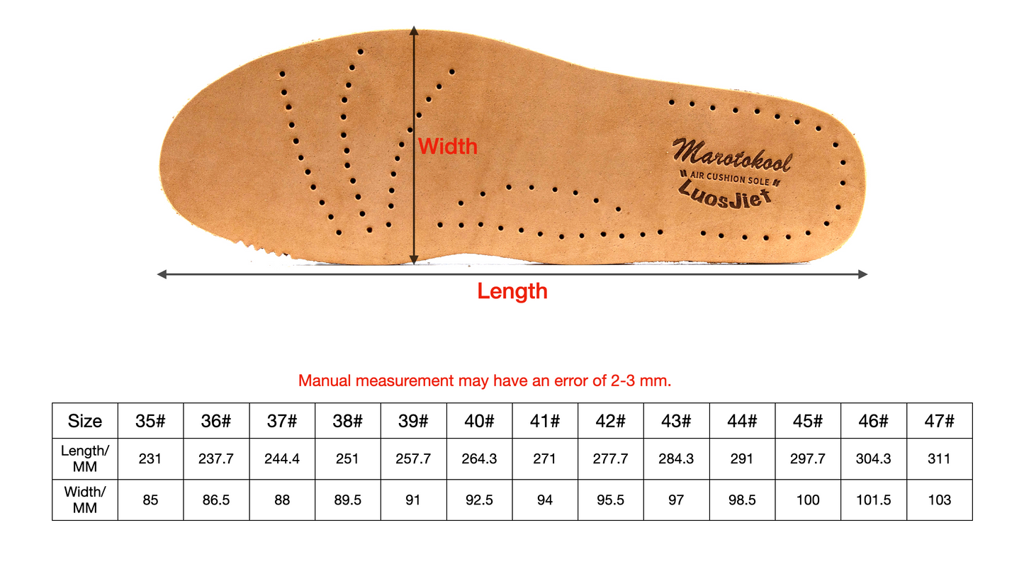 Cushion Leather Insole - luosjiet®Insoles