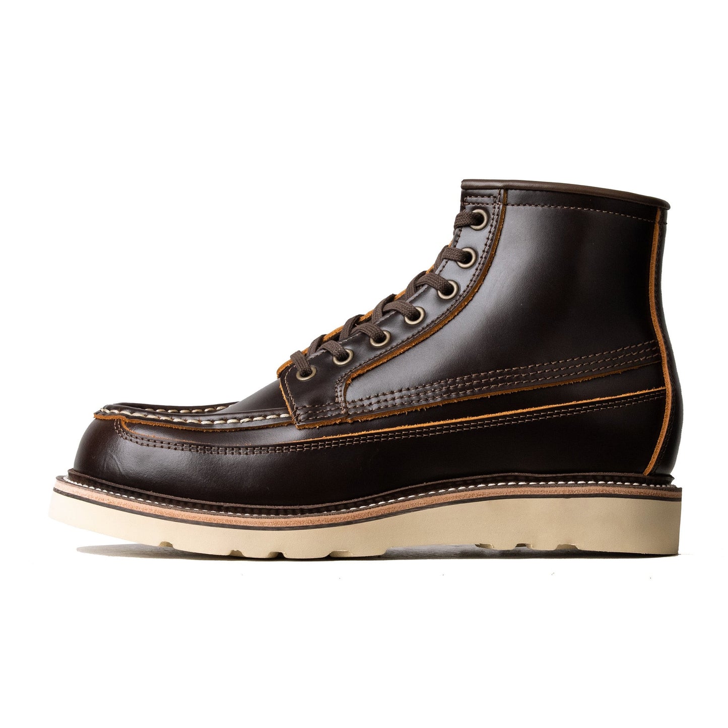 Rural MocToe Boot -luosjiet®boots - Brown TeaCore OTA Cowhide