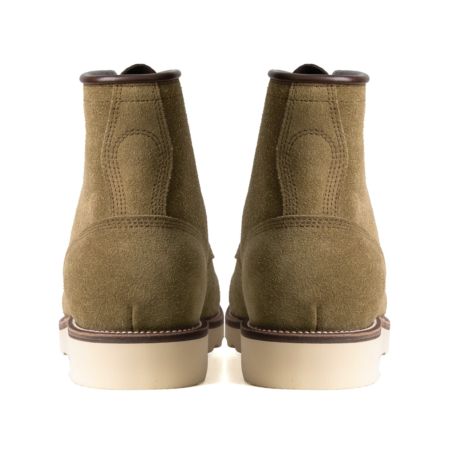 City MocToe Boot -luosjiet®boots - Olive Oiled Nubuck Reverse(German)