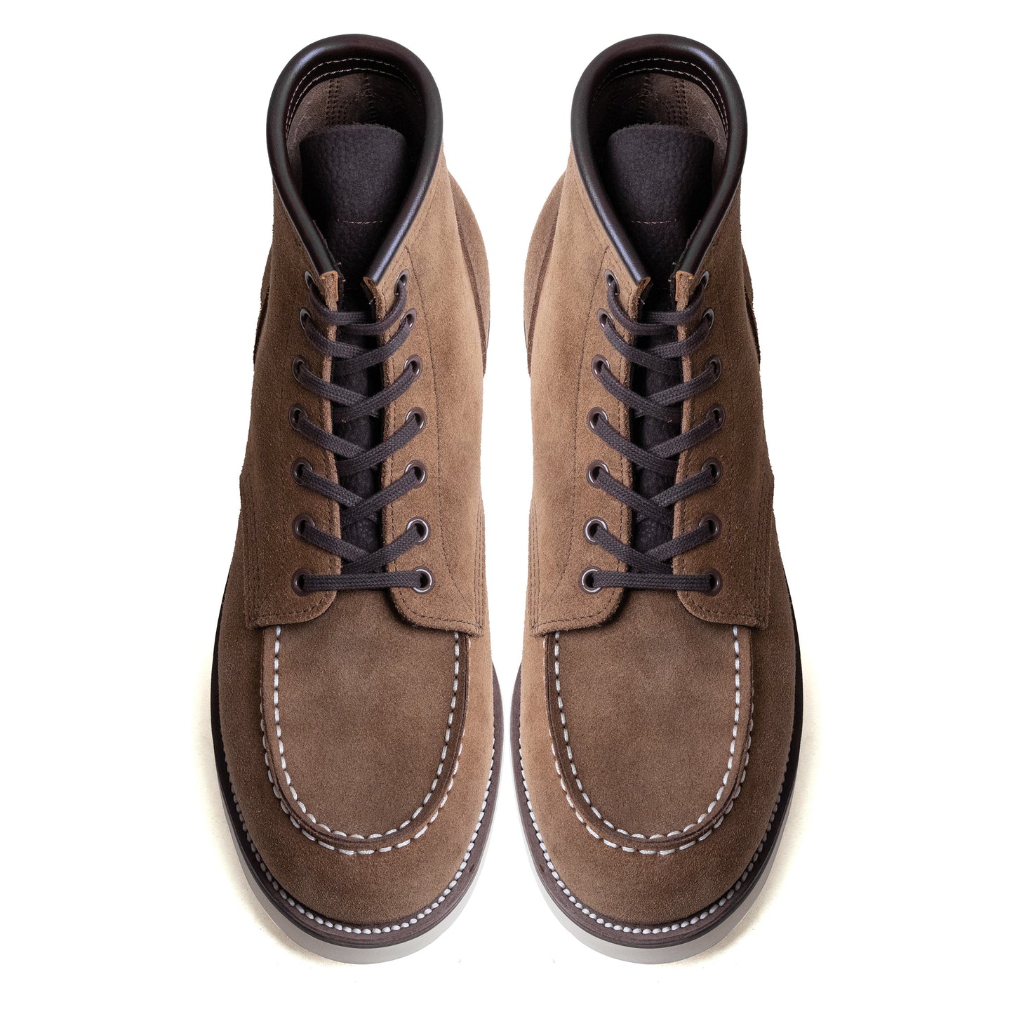 City MocToe Boot -luosjiet®boots - Tan Oiled Nubuck Reverse(German)