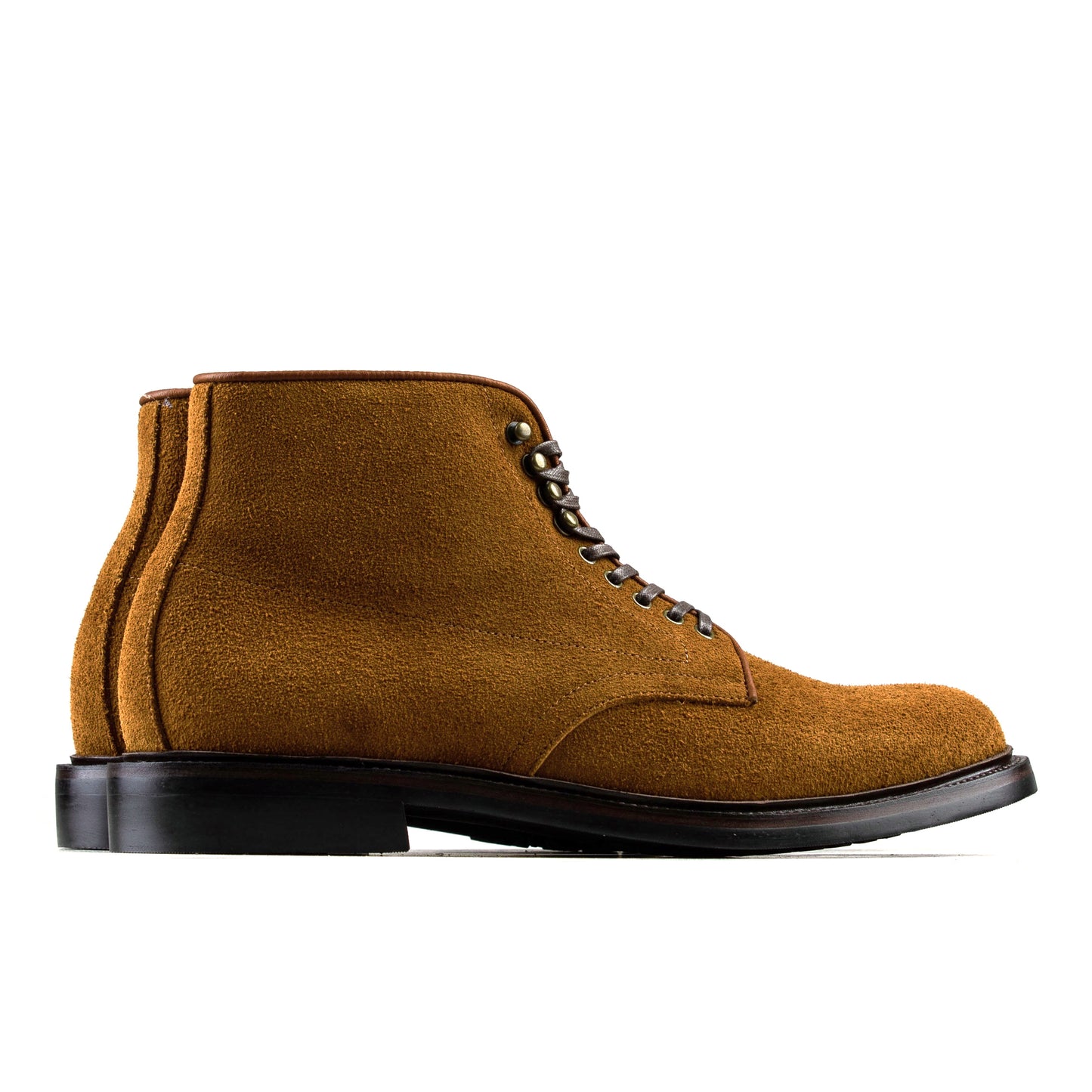 Plain Toe Boot - luosjiet®boots - Yellow Brown Oiled Cowhide Reverse