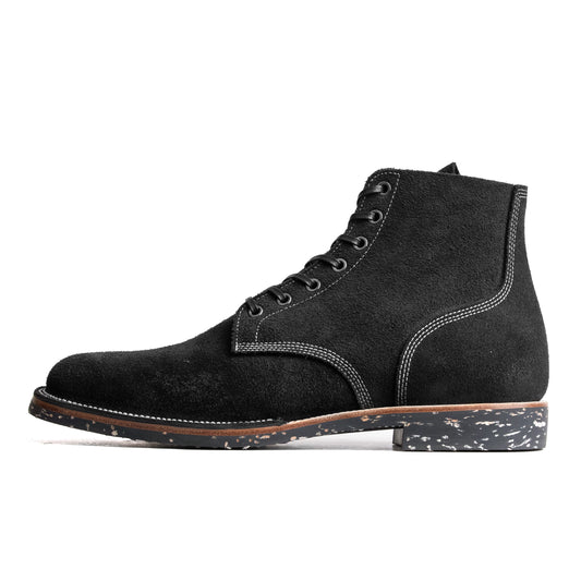 M1930 Boondoker Boot - luosjiet®boots -  Black Oiled Nubuck Reverse(German)