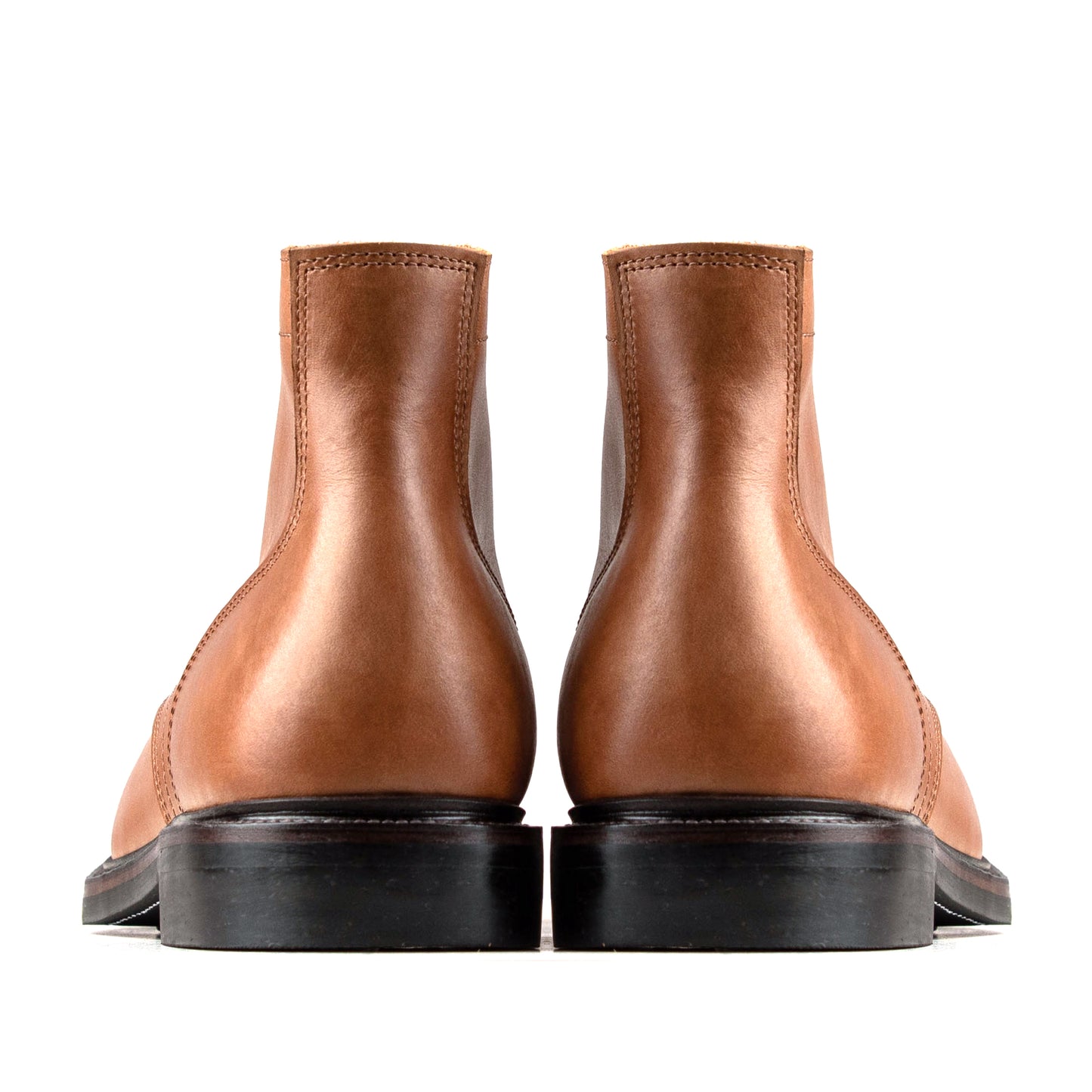 Plain Service Boot - luosjiet®boots -  Tan Refresh Waxy