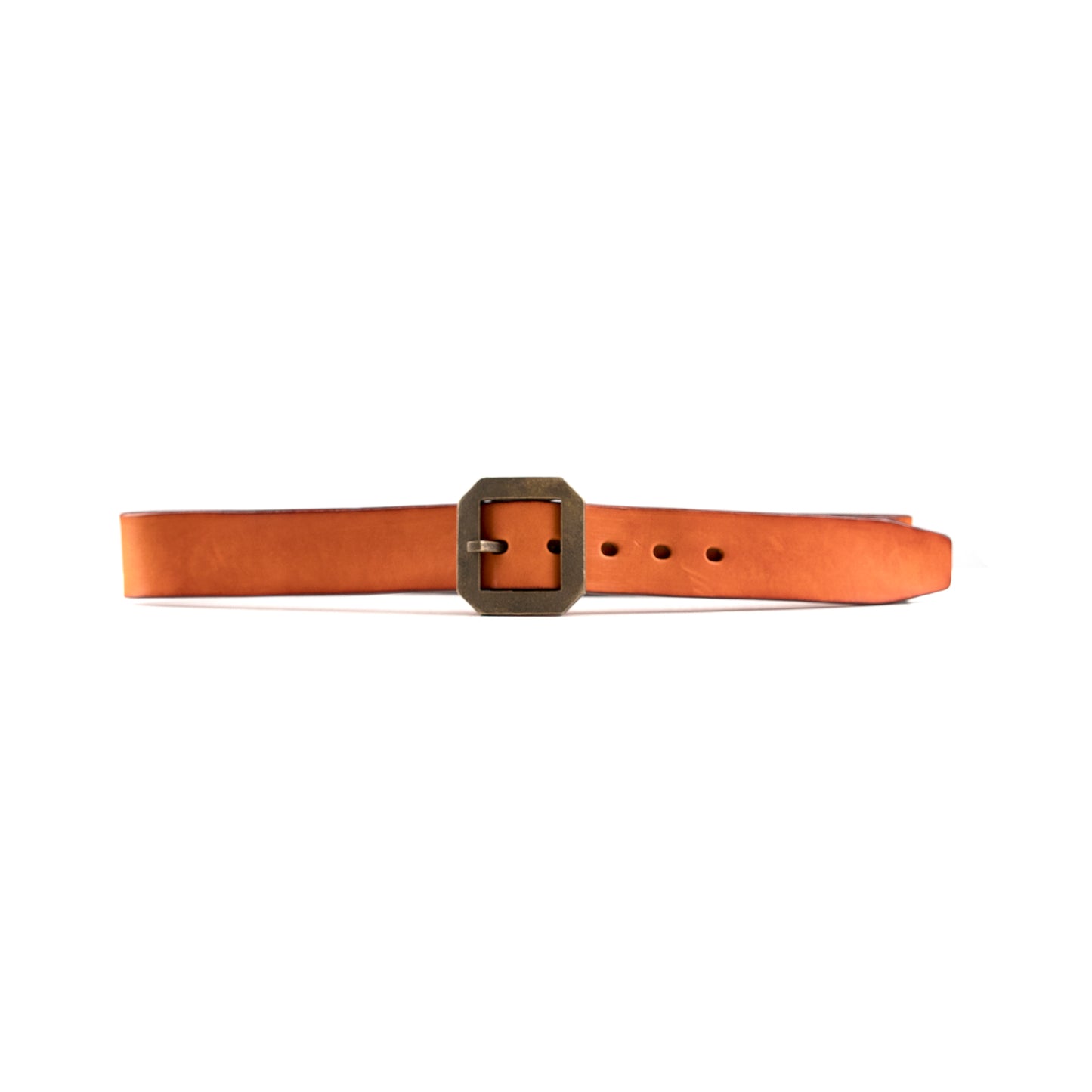 No.2 Vintage Belt - luosjiet®belts - Washed Cowhide&Brass Buckle