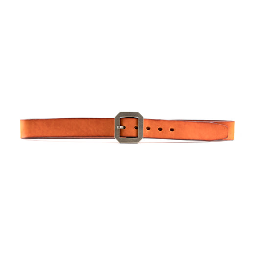 No.2 Vintage Belt - luosjiet®belts - Washed Cowhide&Brass Buckle