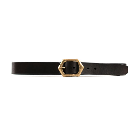 No.1 Vintage Belt - luosjiet®belts - Washed Cowhide&Brass Buckle