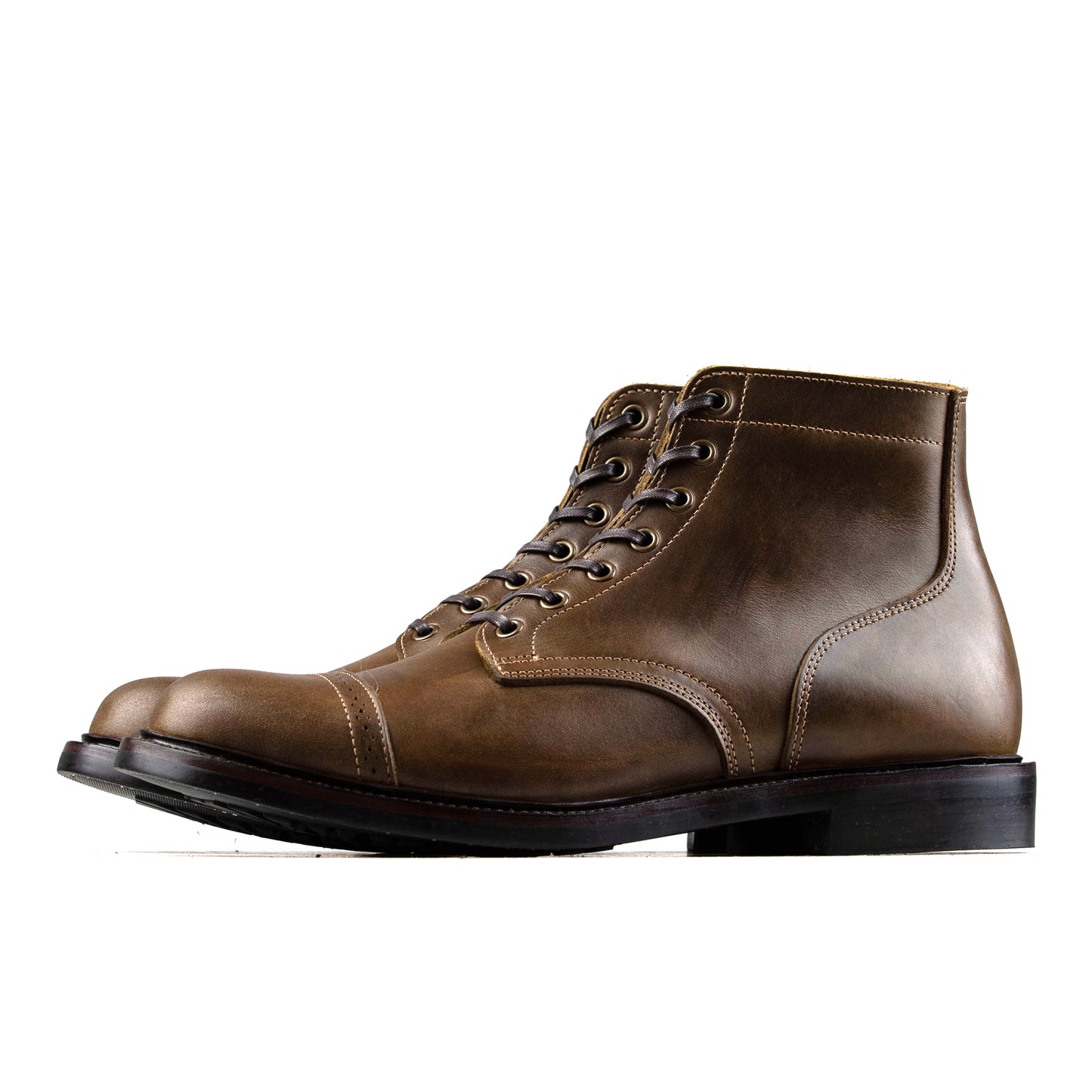 CapToe Service Boot - luosjiet®boots -  Olive Refresh Waxy