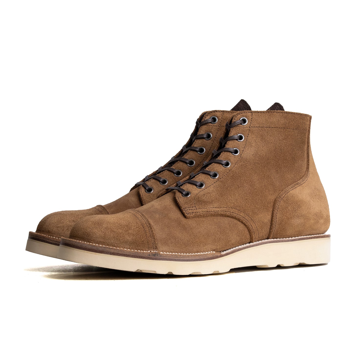 CapToe Service Boot - luosjiet®boots -  Tan Oiled Nubuck Reverse(German)