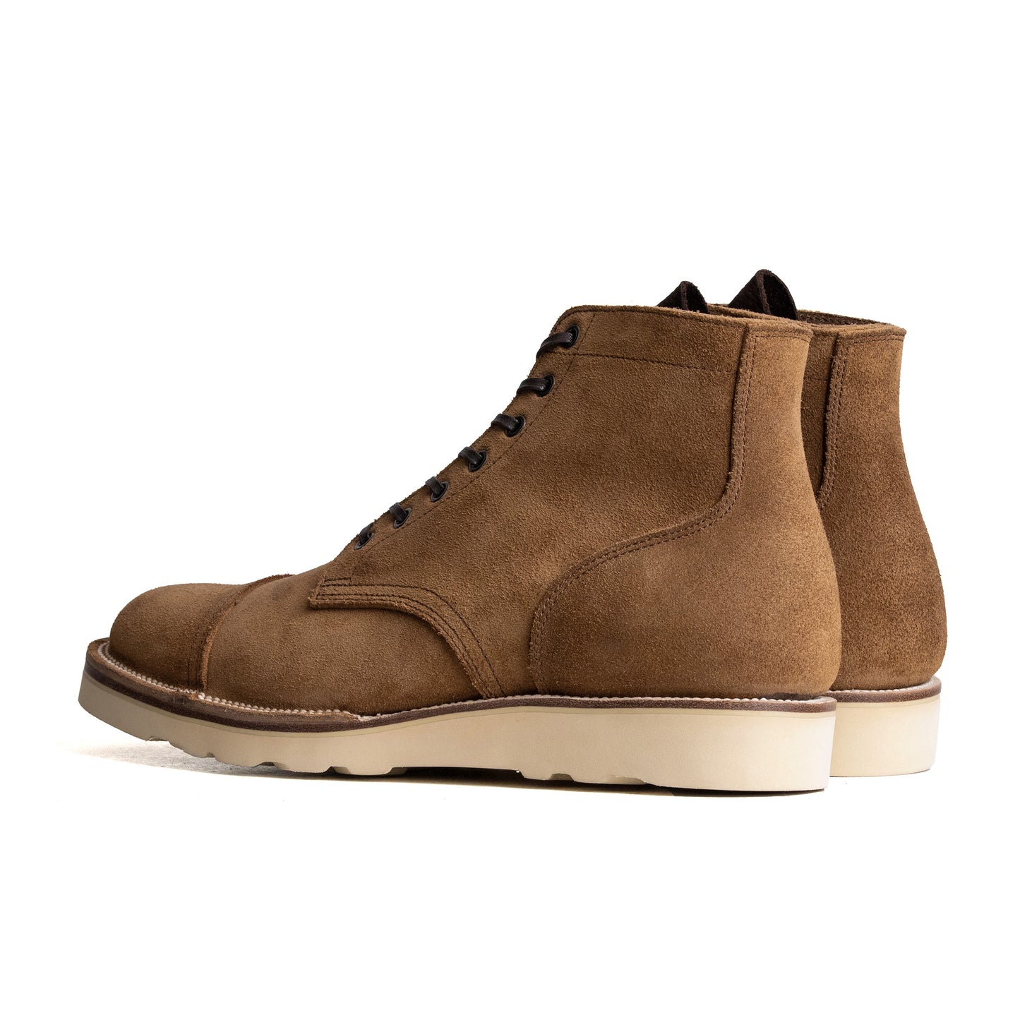 CapToe Service Boot - luosjiet®boots -  Tan Oiled Nubuck Reverse(German)