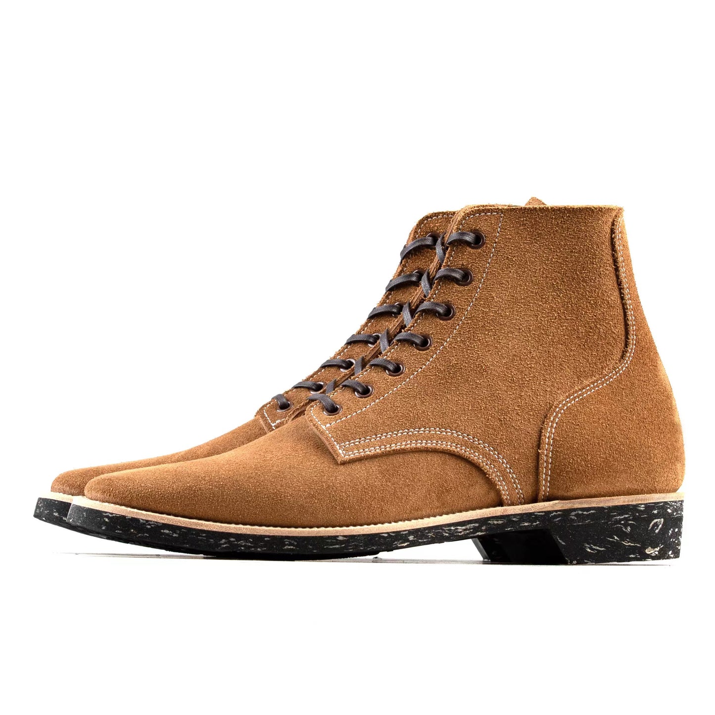 M1944 Boondoker Boot - luosjiet®boots -  Tan Oiled Nubuck Reverse(German)