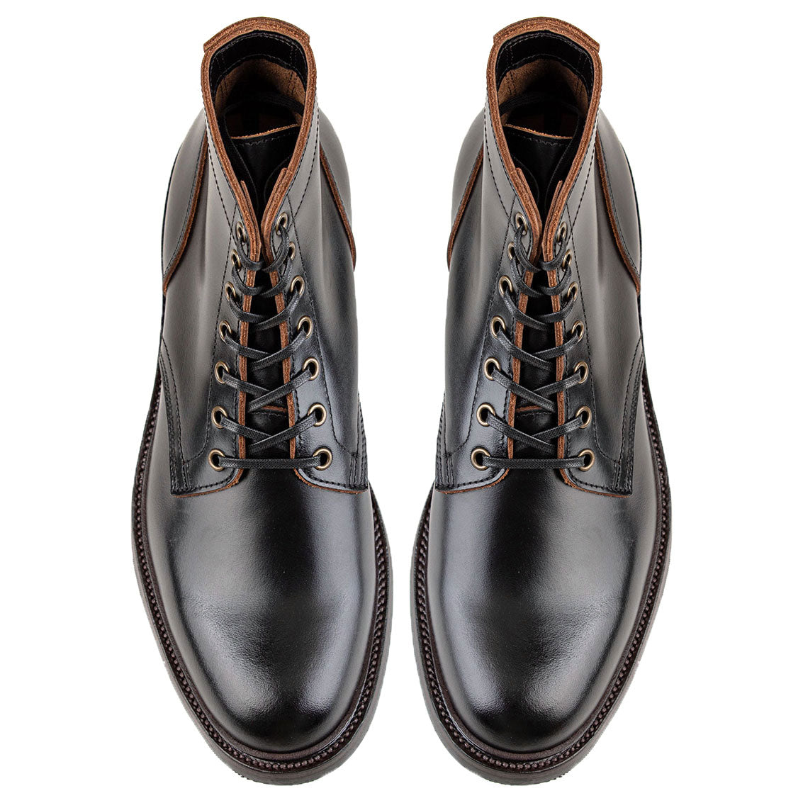 Plain Service Boot - luosjiet®boots -  Black TeaCore OTA Cowhide