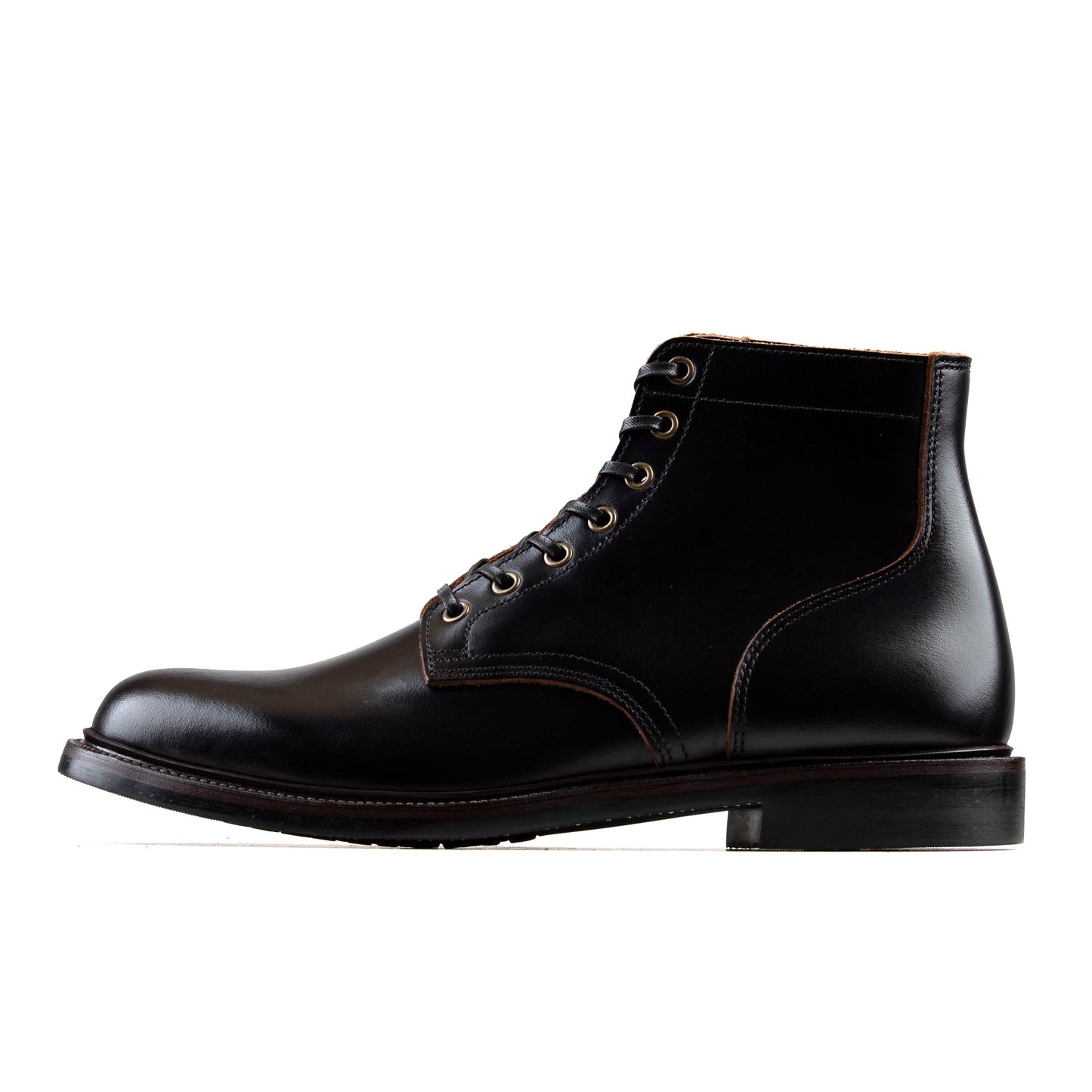 Plain Service Boot - luosjiet®boots -  Black TeaCore OTA Cowhide