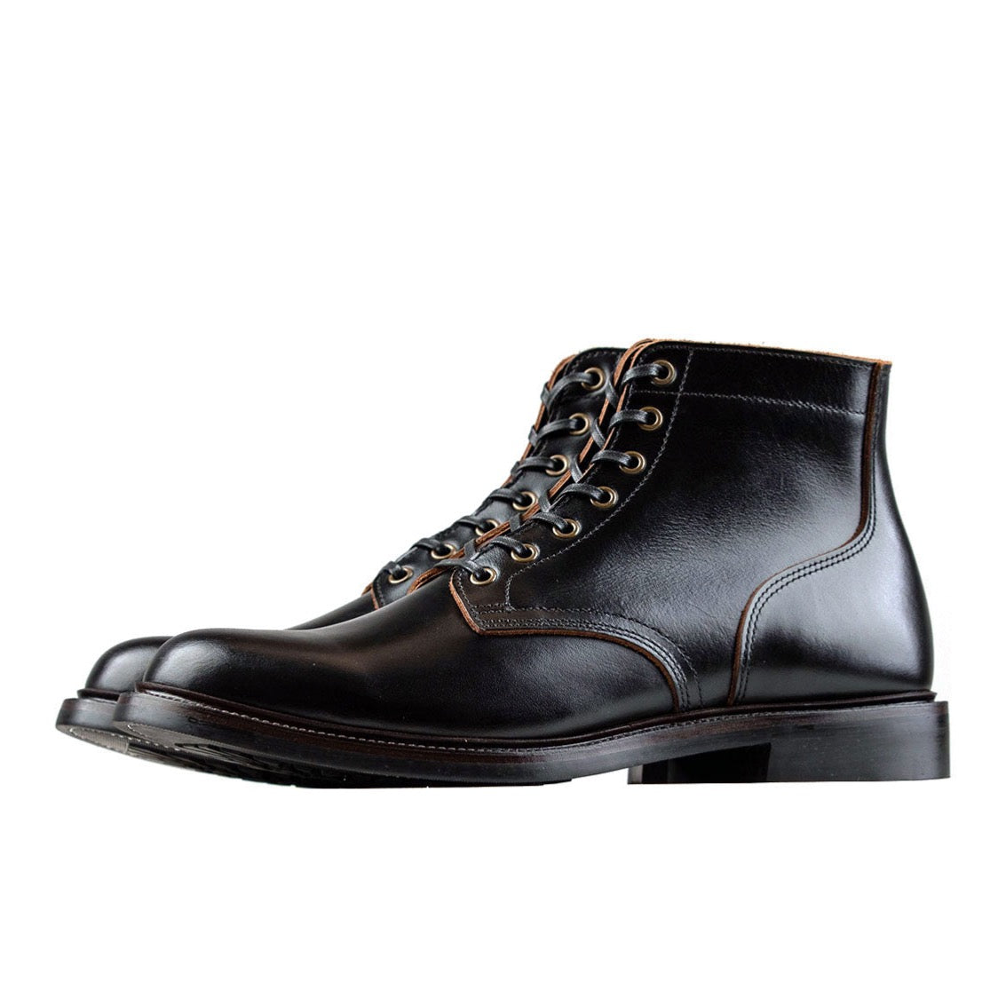 Plain Service Boot - luosjiet®boots -  Black TeaCore OTA Cowhide