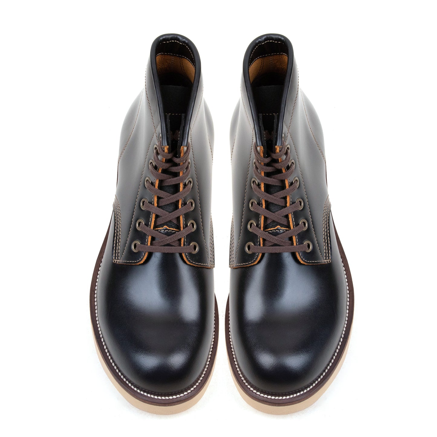 City Railway Boot -luosjiet®boots - Black TeaCore OTA Cowhide