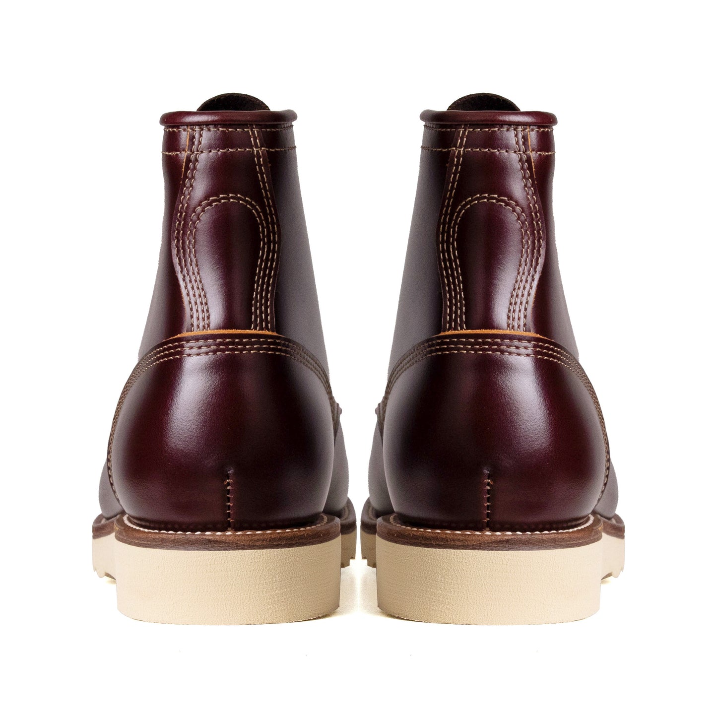 City MocToe Boot -luosjiet®boots - Dark Wine TeaCore OTA Cowhide