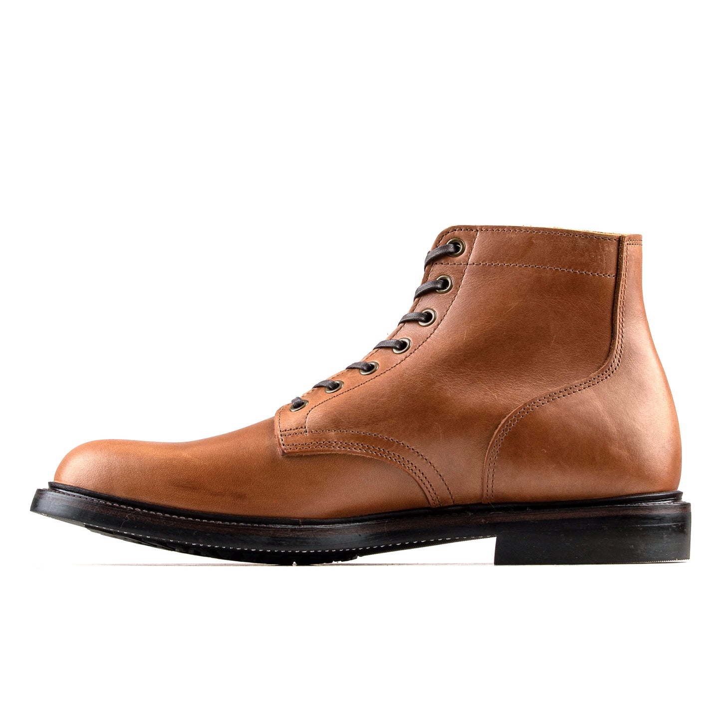 Plain Service Boot - luosjiet®boots -  Tan Refresh Waxy