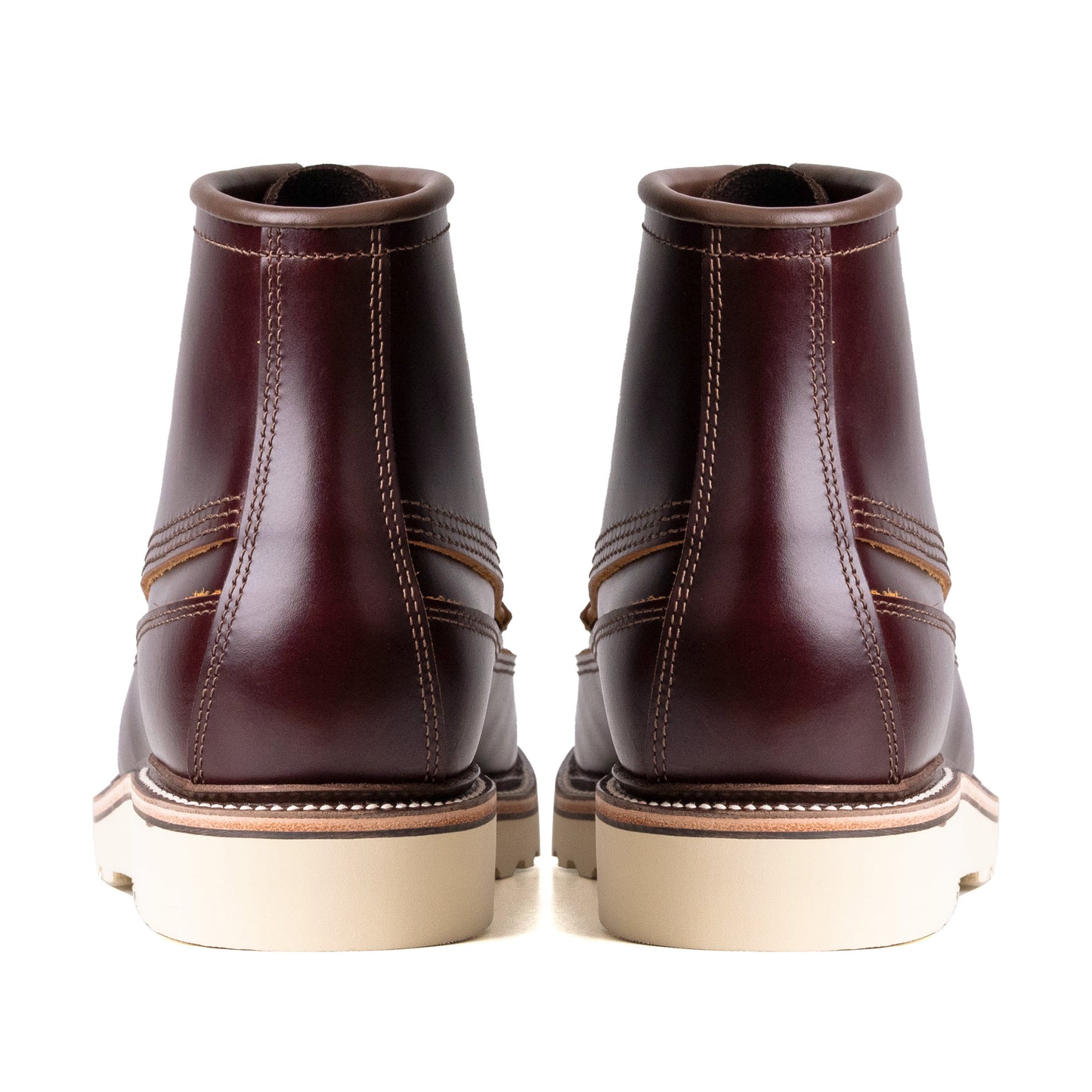 Rural MocToe Boot -luosjiet®boots - Dark Wine TeaCore OTA Cowhide