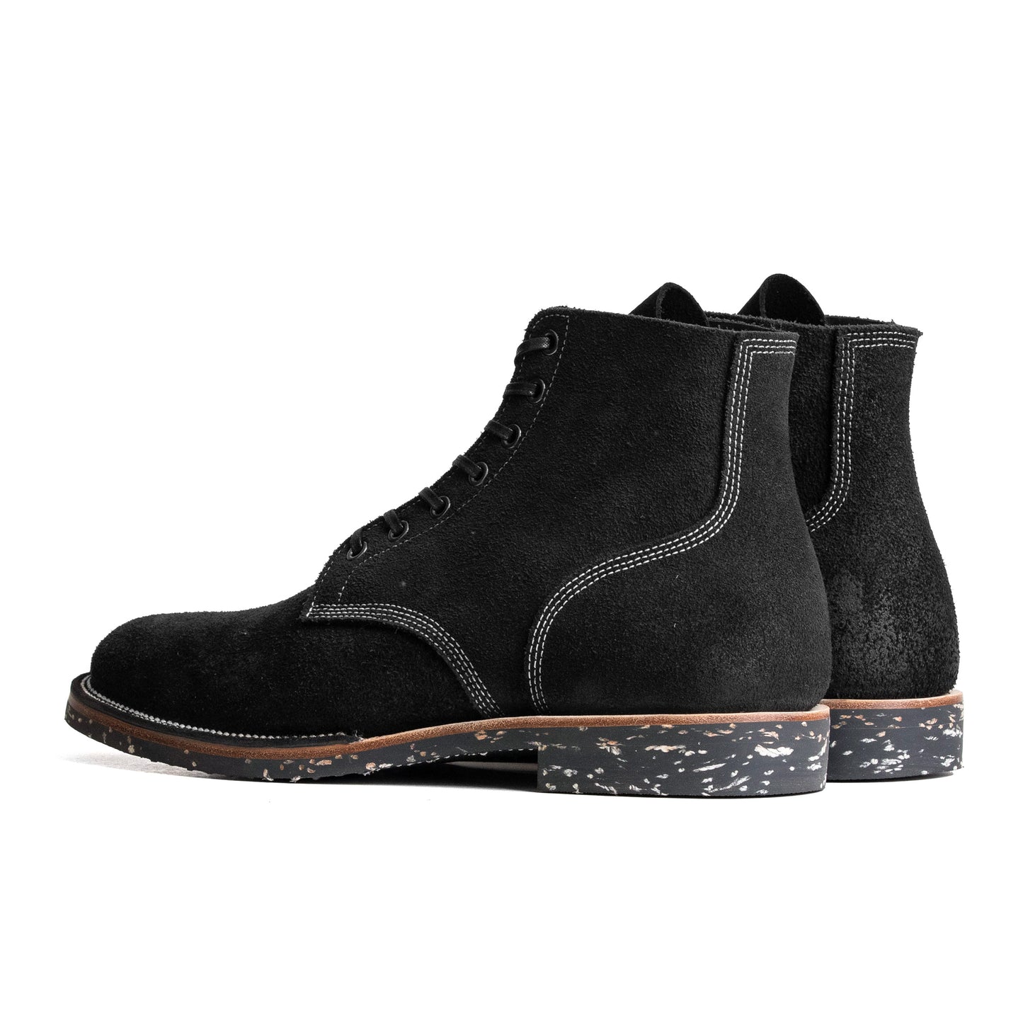 M1930 Boondoker Boot - luosjiet®boots -  Black Oiled Nubuck Reverse(German)