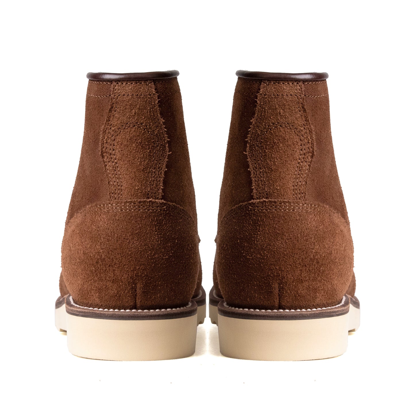 City MocToe Boot -luosjiet®boots - Brown Oiled Nubuck Reverse(German)