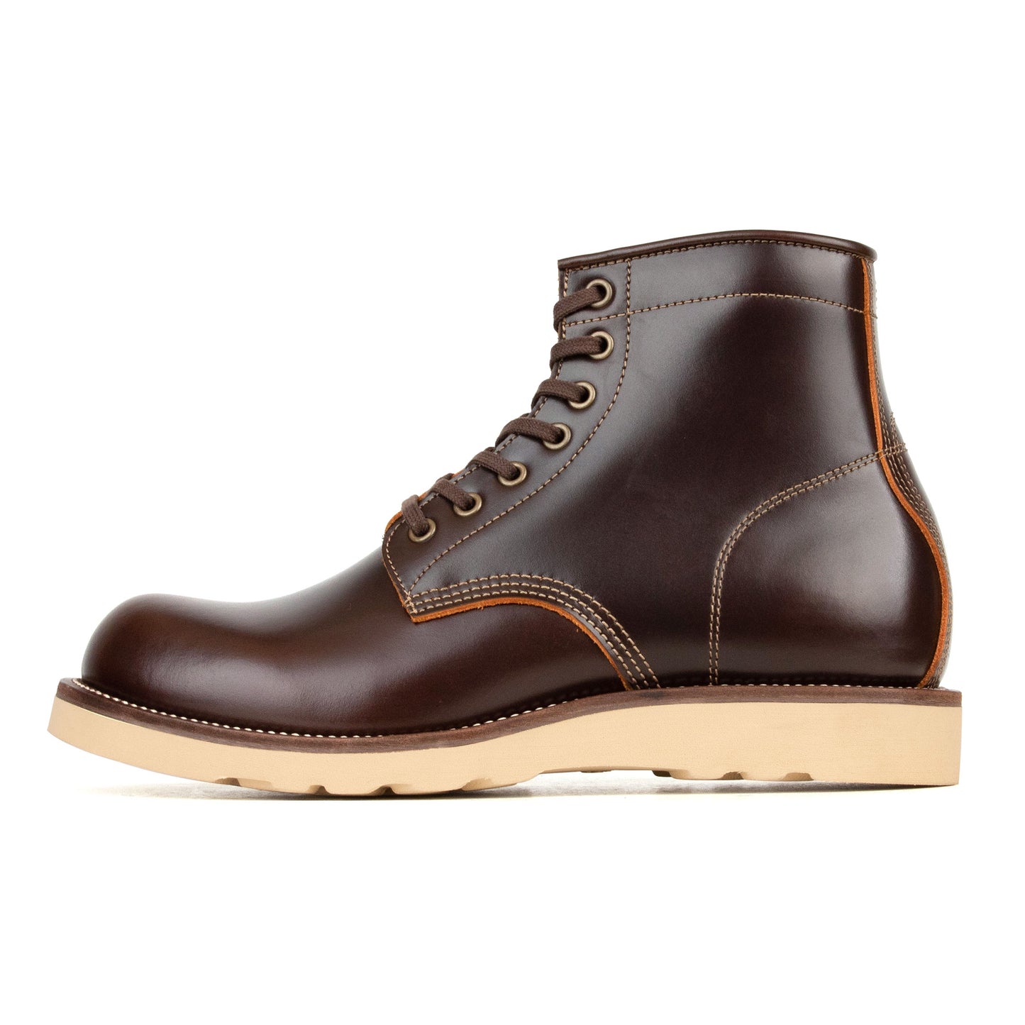 City Railway Boot -luosjiet®boots - Brown TeaCore OTA Cowhide